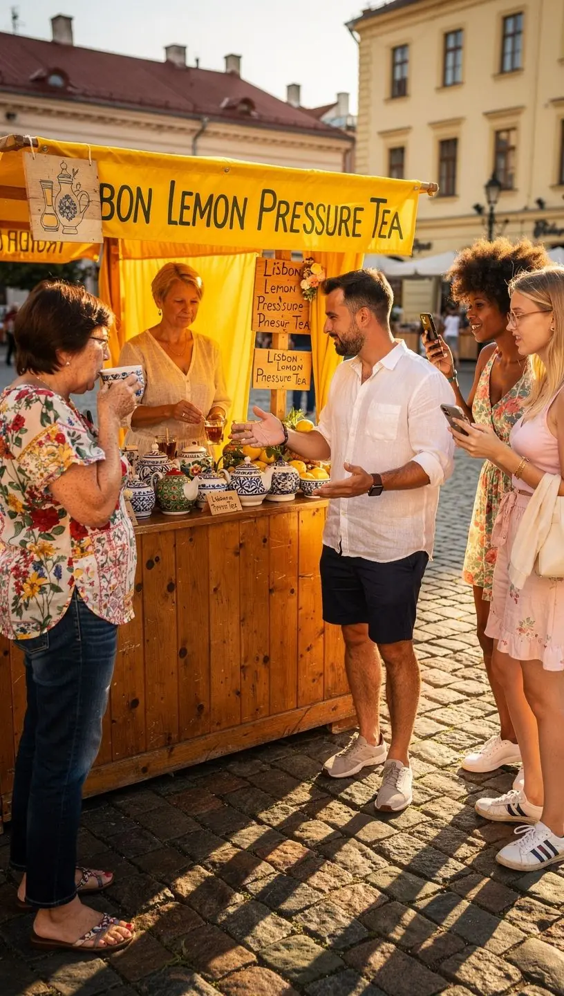Išsiskirianti Lisabonos arbatos mišinio sudėtis ir ingredientai.